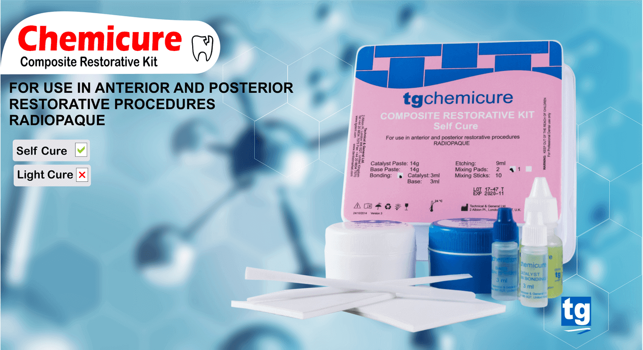 tgchemicure: Advanced Composite Restorative Kit Self Cure (with Bonding and Etching) tgchemicure: Advanced Composite Restorative Self Cure kit (with Bonding and Etching)