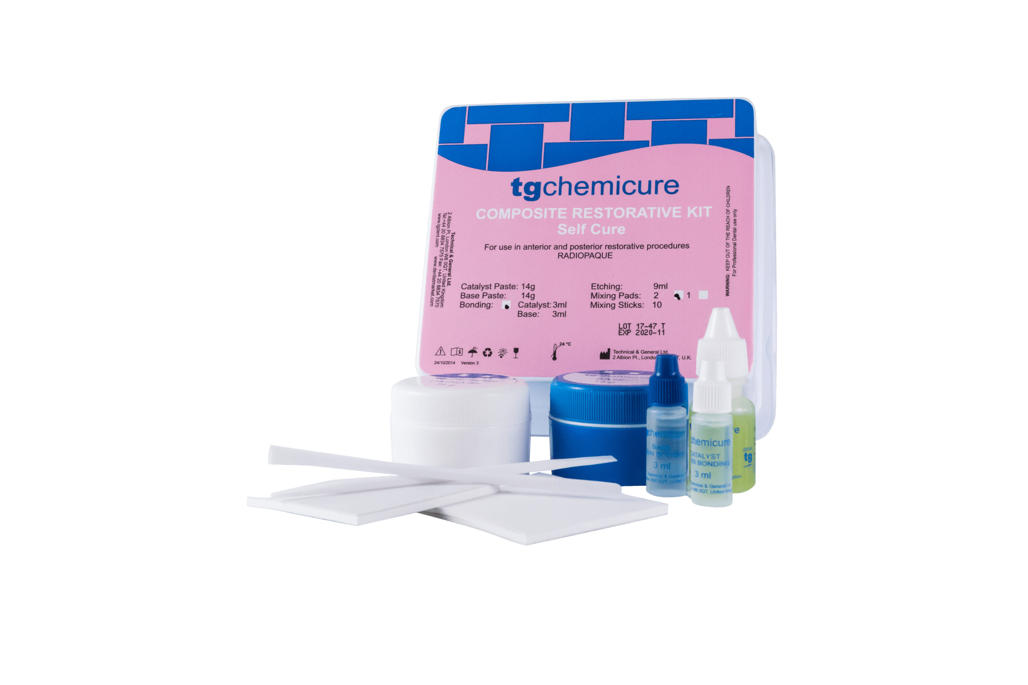 tgchemicure: Advanced Composite Restorative Self Cure kit (with Bonding and Etching) tgchemicure: Advanced Composite Restorative Self Cure kit (with Bonding and Etching)