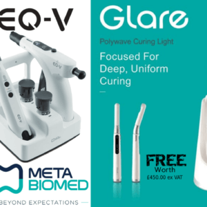 EQ-V Obturation System Bundle: Includes Light Curing Device Glare